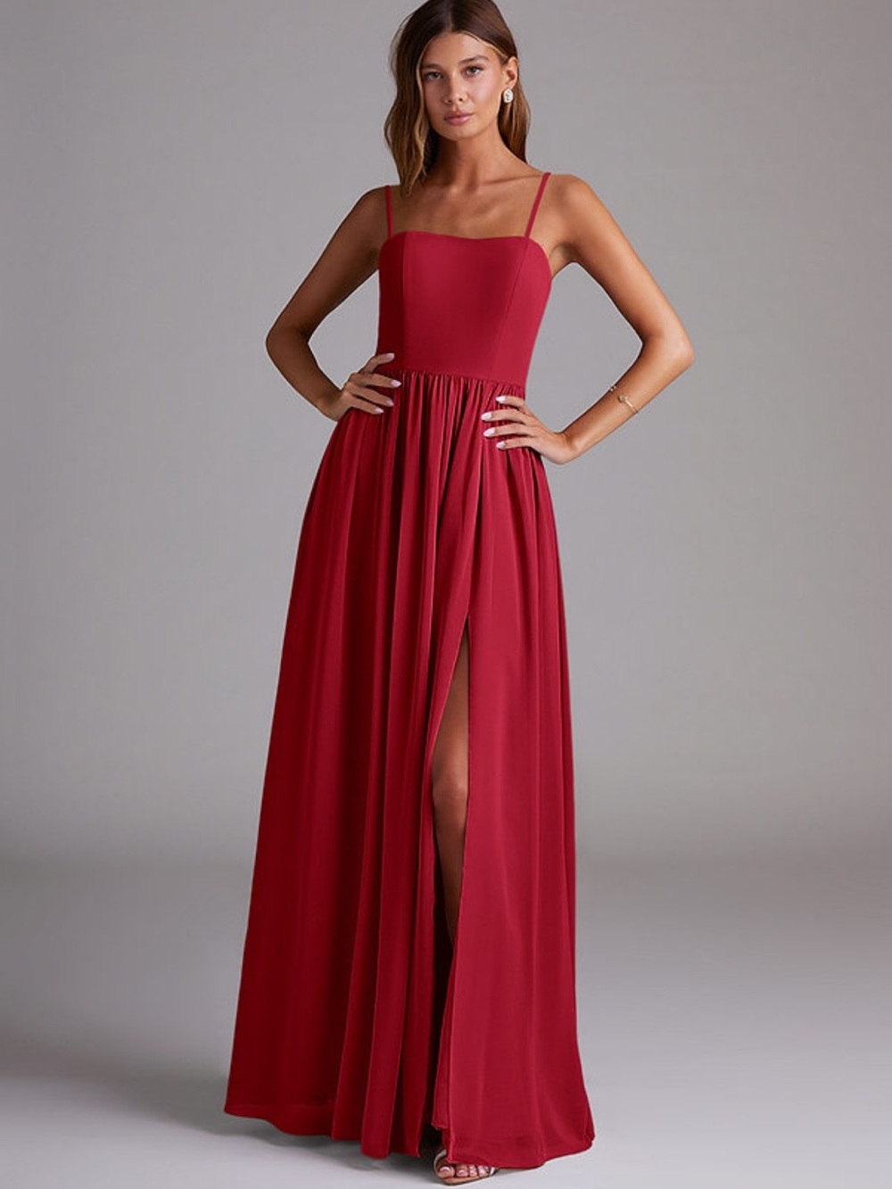 Azazie Scarlett Calianna Bridesmaid Dress New With Tags and Hanging Bag!